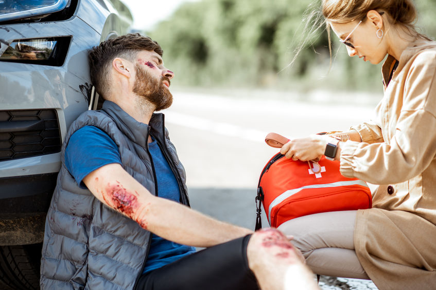 se faire aider après un accident de la route