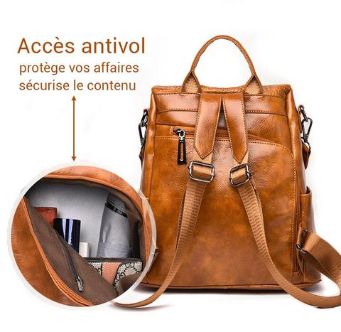 sac femme antivol