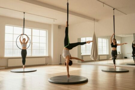 Flying pole, cerceau aérien, hammock : quelles différences ?
