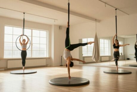Flying pole, cerceau aérien, hammock : quelles différences ?